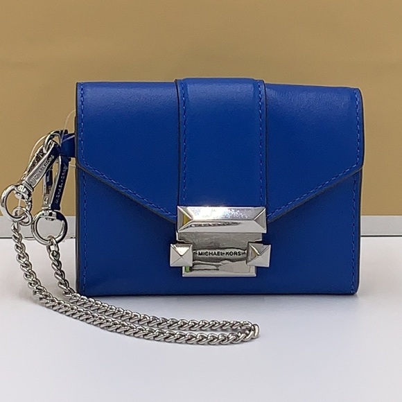 Michael Kors Whitney Small Leather Chain Wallet - Picture 3 of 16